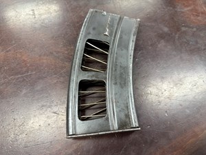 BREDA
MODEL 1935
6.5X52
OR 7X57
20 SHOT
CATEGORY D
SEMI AUTO MAGAZINE
ORIGINAL 
ONE ONLY

VGC+ $125
UN-BONDED CATEGORY D MAGS
NO AG PERMIT REQUIRED FOR PURCHASE