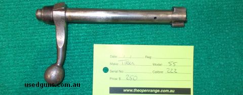 TIKKA MODEL 55 222 REM - BOLT ONLY