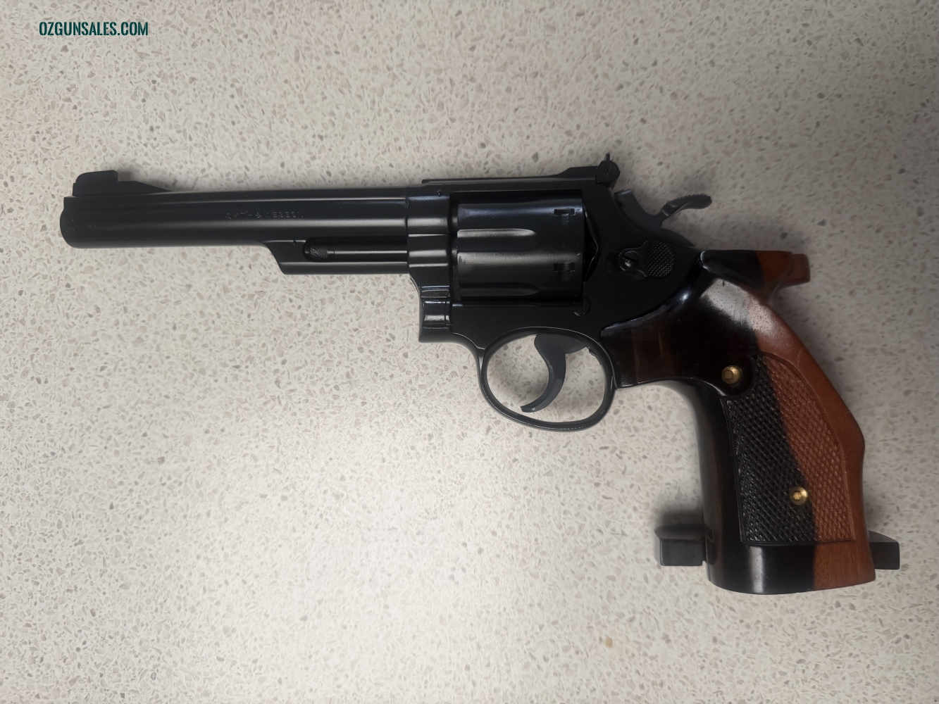 S&W Model 19 Cerakoted in Elite series Midnigh