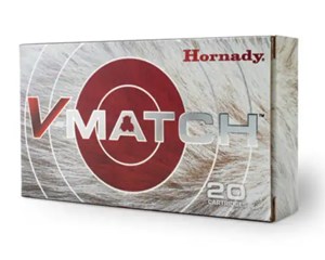 HORNADY
H81397
V-MATCH
6MM CREEDMOOR, 80GR, ELD-VT
POLYMER TIPPED
AMMUNITION

$84.90 /PER 20
$382.05 /PER 100
$695 /PER 200