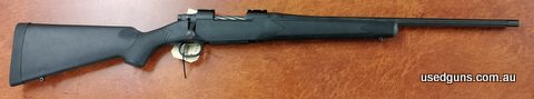Used Mossberg Patriot 308W. Bolt action. Fluted bolt and barrel. 5 shot magazine. Very little use. Scope bases included