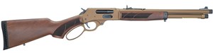 HENRY
H010XCW-4570
H10 EXPLORER CARBINE
45-70
4 SHOT
LEVER ACTION
BIG LOOP LEVER
16.5 INCH BARREL
THREADED BARREL 
CHECKERED AMERICAN WALNUT 
STOCK AND FOREND
BURNT BRONZE CERAKOTE 

NEW $2490