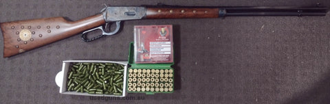 Honest example of a Chief Crazy Horse Special limited edition 1894. Presents in good condition and shoots well. One mark on the foreend and some scratches on th