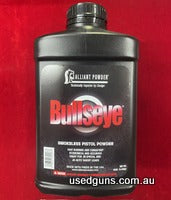 8LB bottle Alliiant bullseye pistol powder Suitable 9mm, 38 Special, 45 ACP. Minor power factor Shop pickup only