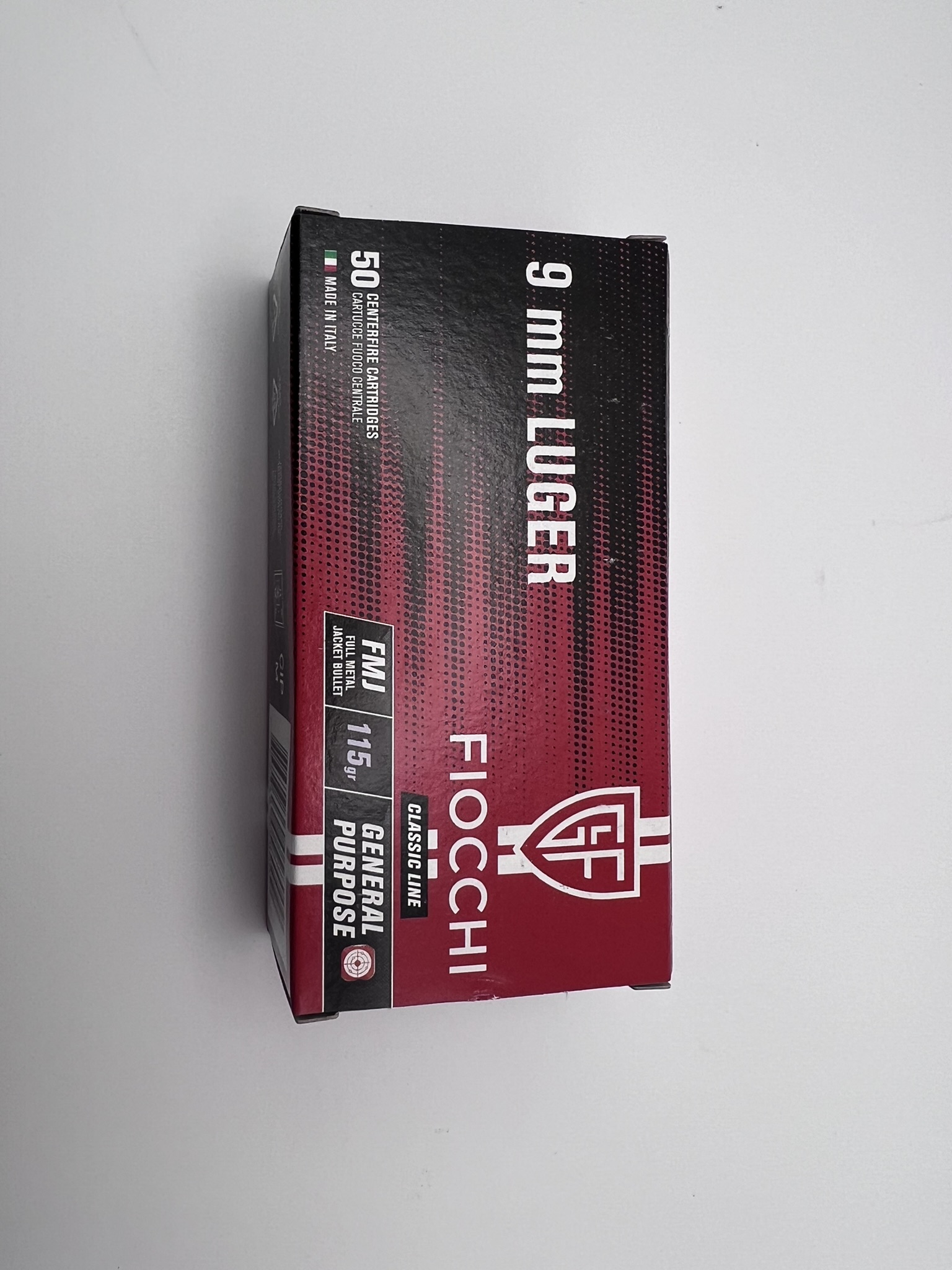 Fiocchi 9mm Luger 115GR FMJ (50PK)