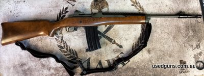 Early eighties model. 30 round mag. TAB adjustable sling. Professionally cerakoted. Excellent condition safe Queen.