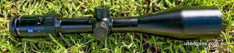 As new Zeiss V4 in 3-12x56, 30mm tube. Plex reticle, no marks at all, works perfectly. Price includes postage except W.A.