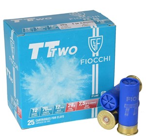 FIOCCHI 
FC86221700
TT TWO
12 GAUGE, 7.5, 28 GRAM
1345 FPS
AMMUNITION 

SPECIAL 
$17.90 /PER 25
$159 /PER 250