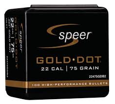 SPEER .224 75GR GOLD DOT 100PK