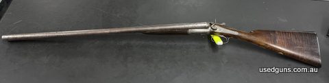 Hollis & Sons London Demarcus barrel Gun has had firing pins removed
