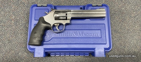 As new condition Smith & Wesson 617 in 22LR. Comes cased. Cylinder spins well and has a 6 inch barrel. Great revolver trainer. $30 Post to your dealer Australia