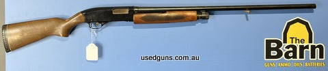 Winchester Model 1400 12G pump action shotgun. This is registered as a semi-auto but is a pump.. Is in good condition. Has a 28'' barrel. Some blueing thinning 
