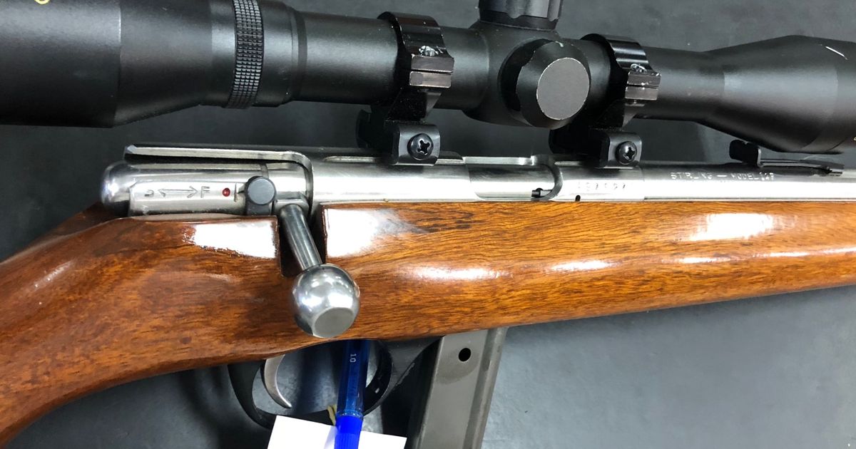 Stirling 14SS 22LR w scope
