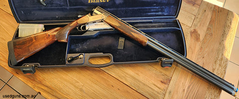 For sale is my Blaser F3 sporter with 32 inch barrels. Includes blaser briley factory chokes x4, blaser case, stock weights. Balance is amazing. Not front heavy
