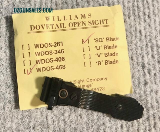 Williams Rear Sight Dovetail Type