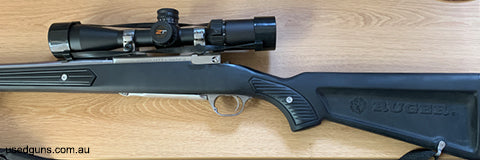 Very accurate ruger paddle stock has been my go to fox gin so has the odd mark nothing major will come with dies and approx 200 cases plz no offers im definitel