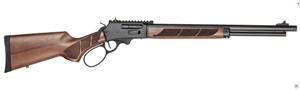 SMITH & WESSON
14385 
1854 TRADITIONAL
30-30
6 SHOT
20" BARREL
STAINLESS STEEL
ARMOR BLACK COATED
THREADED MUZZLE
WALNUT STOCK & FOREND
PIC RAIL
GHOST RING SIGHTS
LARGE LOOP LEVER

NEW $2895