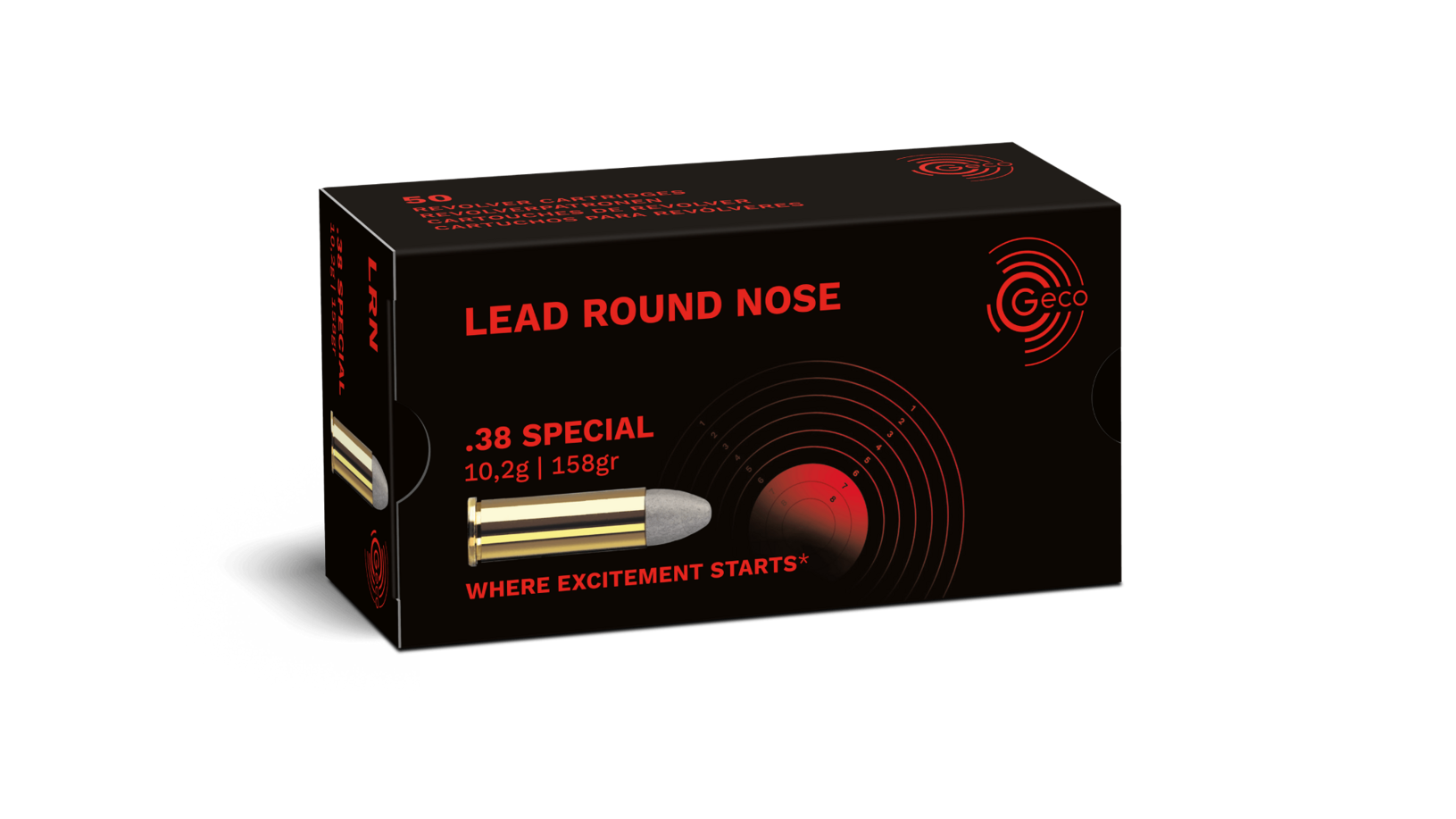 GECO 38 SPECIAL 158GR LRN (50PK)