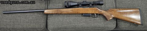 Original owner purchased new in 2017 and have only shot 15 rounds of hornady 20 grain v-max. Varmint barrel, 1;9 twist with a set trigger. Always been a safe qu