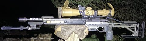 Has been a very successful NRL22 rifle. Left handed Bergara barrelled action with standard trigger (lightened) and MPA BA comp chassis with internal and externa