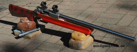 less than 10 made. Heavy action, Heavy SS Barrel24" This would be perfect as a swap barrel in a heavy Fly Cal. Benchrest McMillan stock 3". and Bushnell 4 to 32