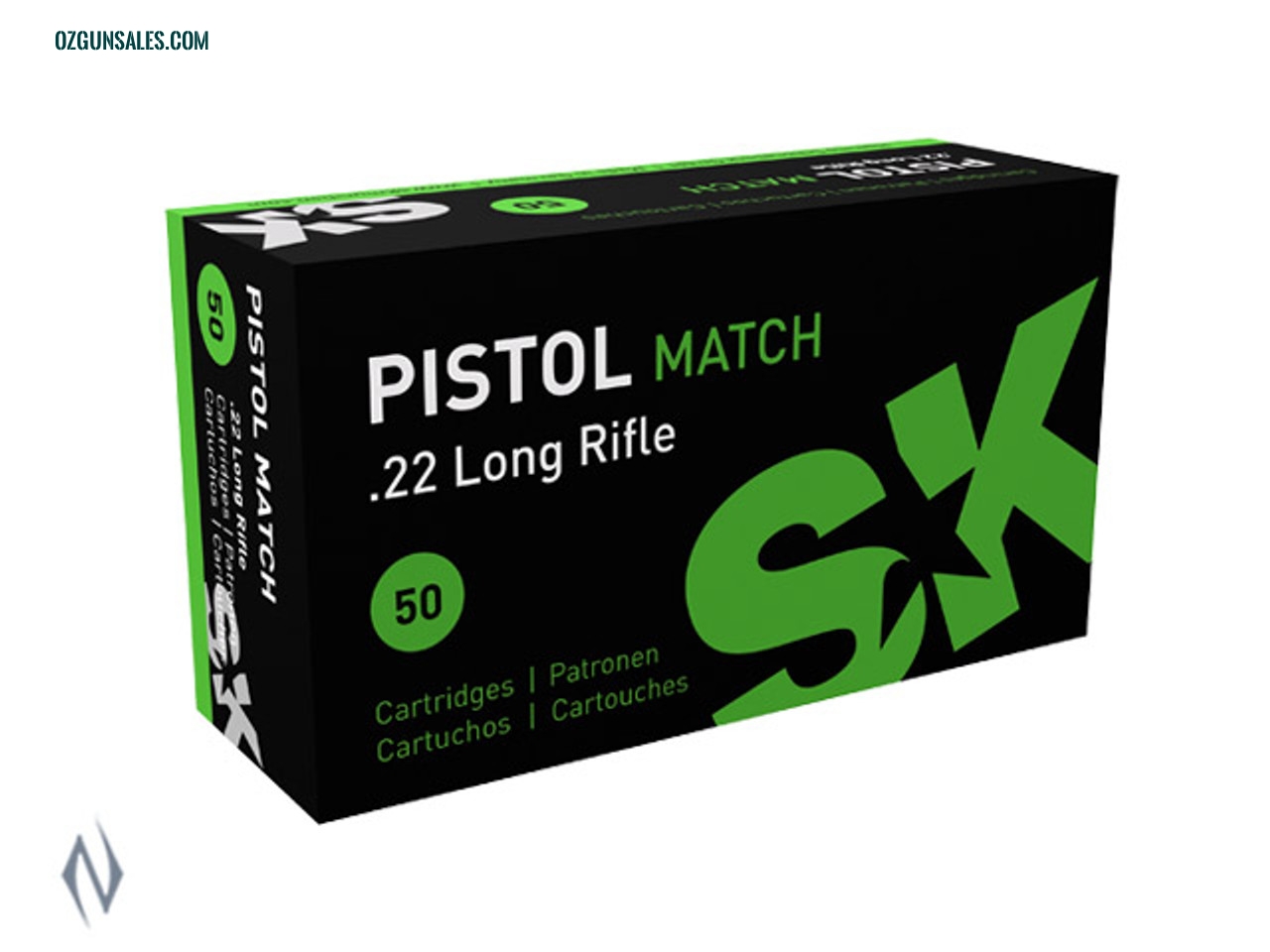 SK 22LR 40GR PISTOL MATCH 938FPS