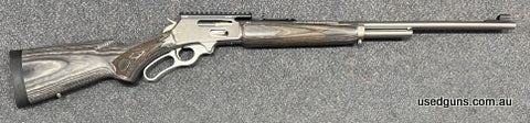 As new Marlin 336 XLR 30-30. Fired 150 rounds at the range only. 24" Stainless barrel and grey laminate stock. Has after market trigger fitted and 20MOA picatin