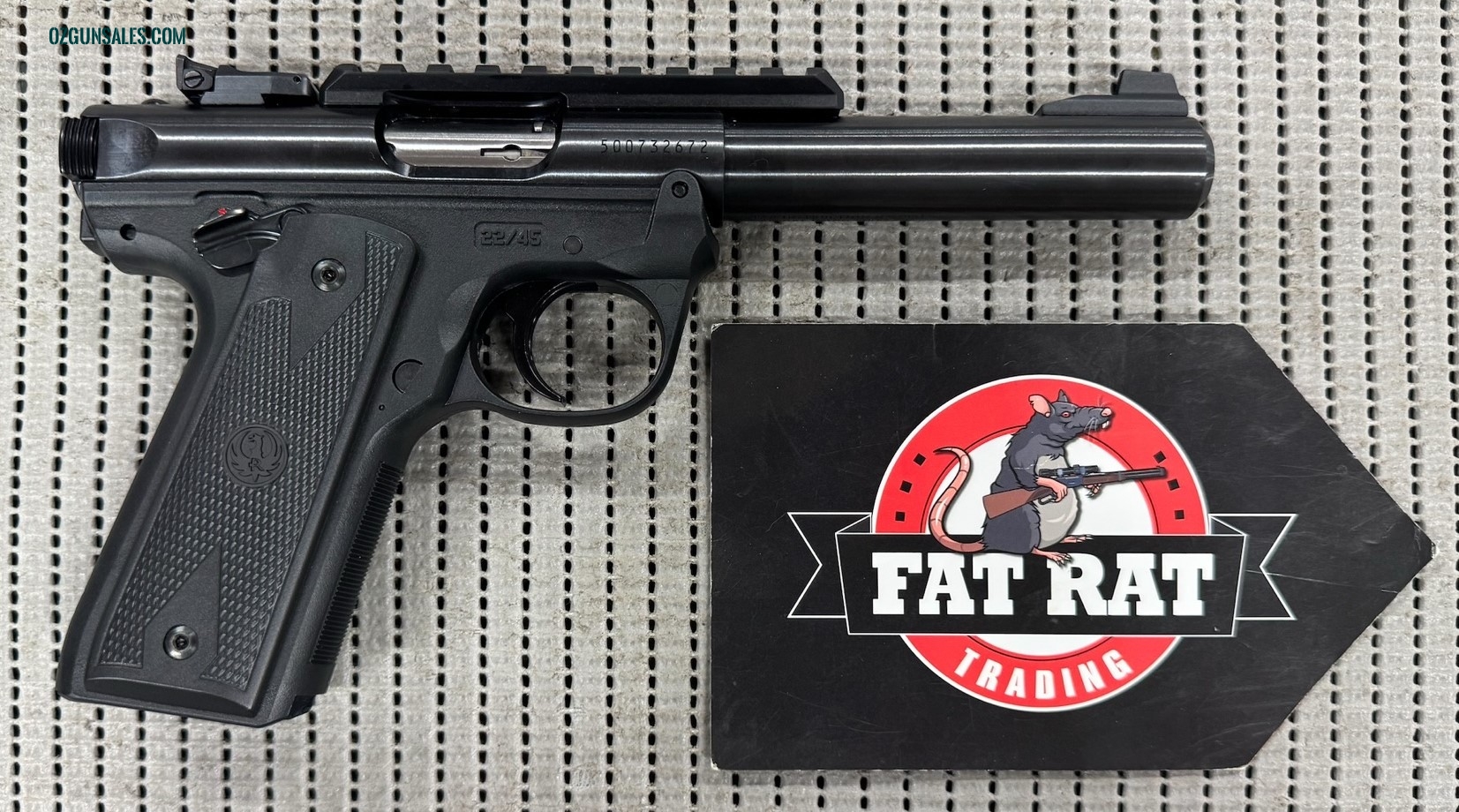 RUGER MARK IV 2nd HAND 22LR T5940