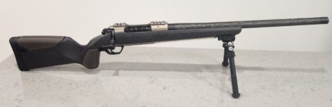 As new condition, fired under 20 rounds. Selling due to not using and sitting in the safe. 20" barrel with muzzle brake. Hard case included