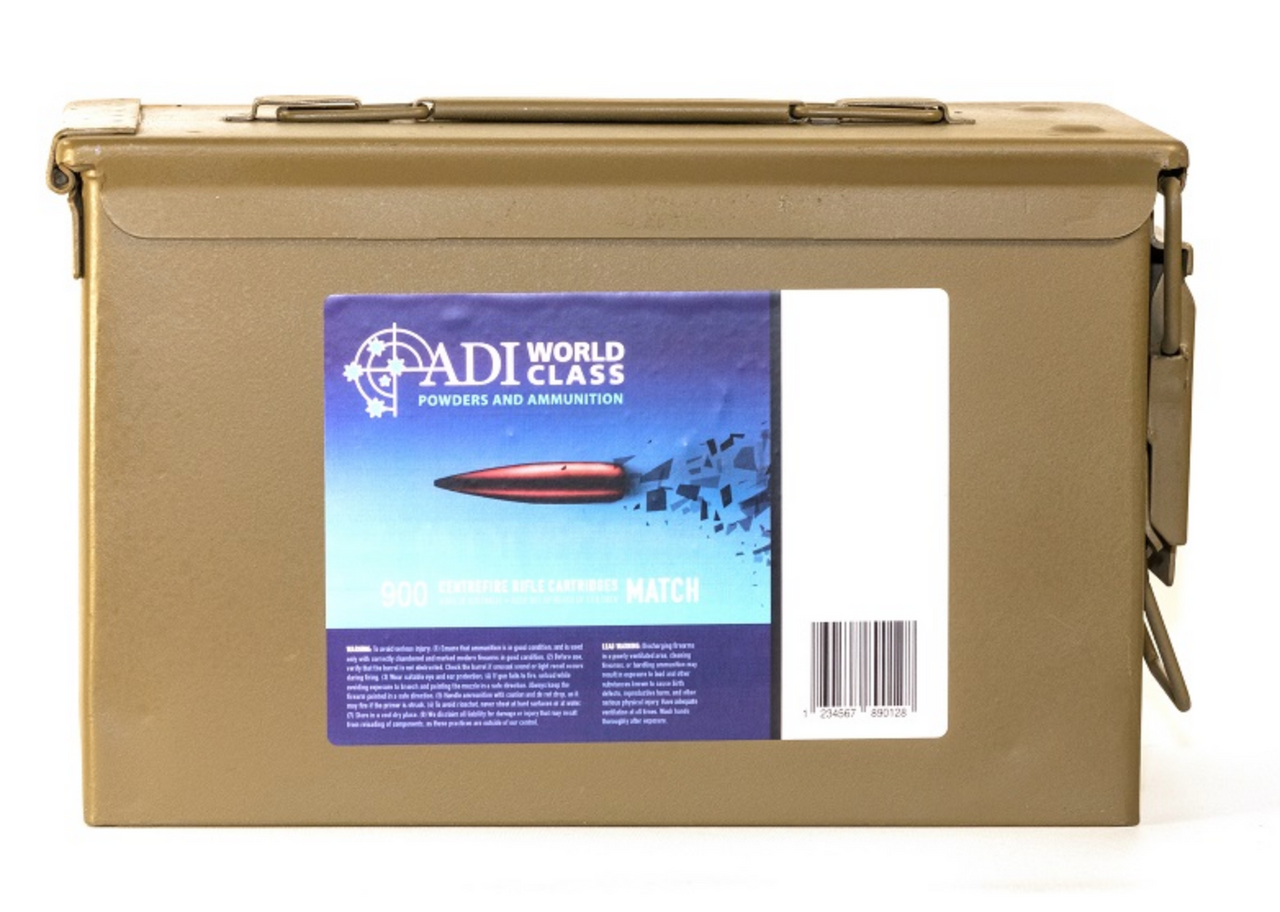 ADI World Class 243 87gr Hornady V-Max