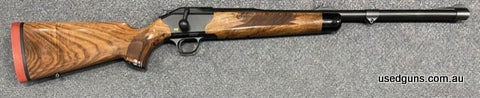 One only. As new unfired Blaser R8 Kilombero in 458 Lott. Stunning Walnut stock. 23.5" heavy barrel with open sights and barrel band. $17,000 replacement value.