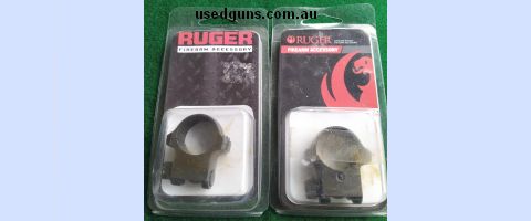 New original Ruger Rings number 4 and 5 medium 1" rings