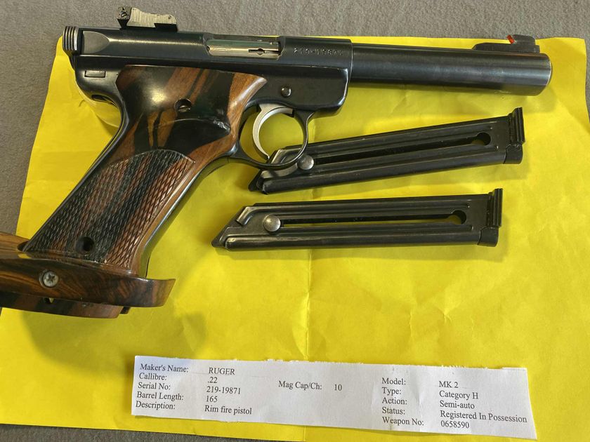Ruger Rim Fire Pistol MK2