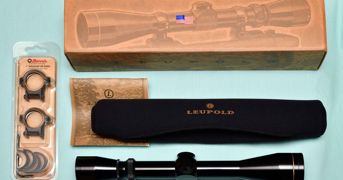 Leupold VX-1 3–9 x 40 (Vintage item in exc cond)