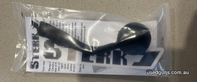 For sale Sterk swept bolt handle all black Tikka T3. The Sterk swept bolt handle for Tikka T3 and T3x designed to provide both and aesthetic and functional upgr