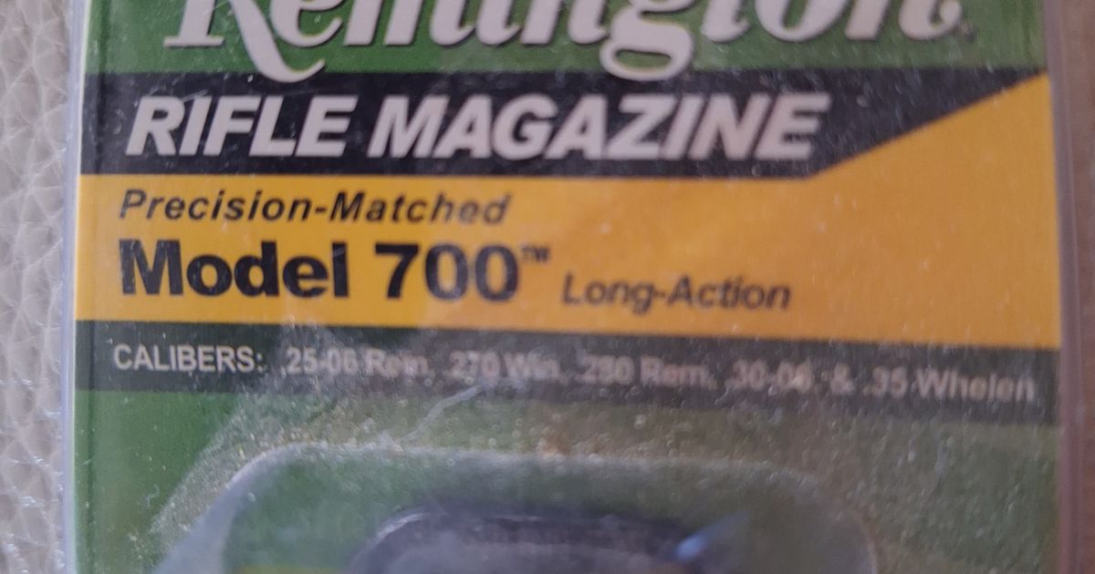 Remington 700 detachable magazine