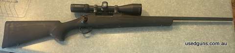 Used as a Hunting rifle it's got a couple scratches and marks here and there but works and functions well. (No Scope included).