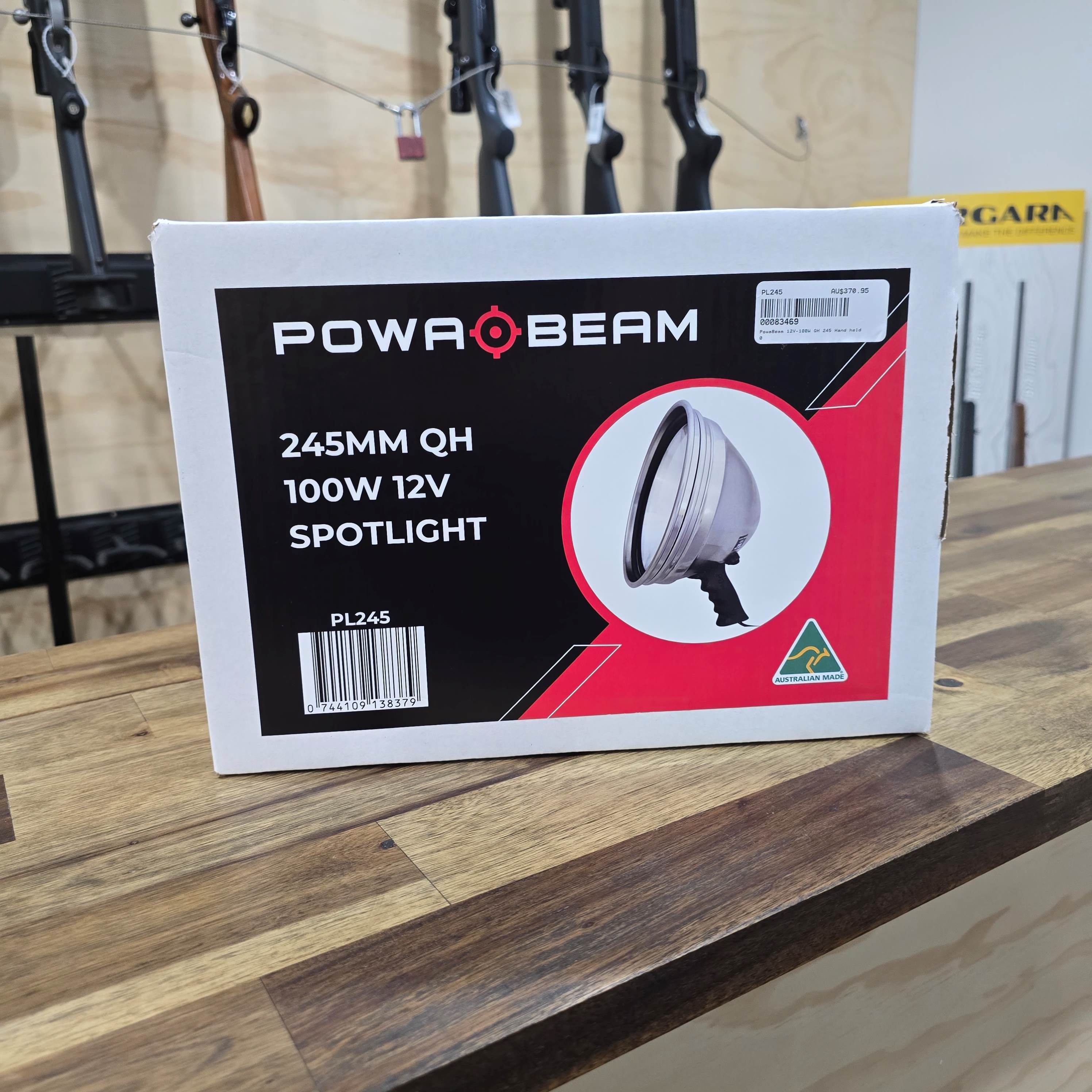 Powabeam PL245 100W 12V Spotlight 9"