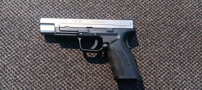 CONSIGNMENT SPRINGFIELD XD-9 TACTICAL 9x19mm CASED w/ 6 MAGS & IPSC SETUP USED SN: GM822069