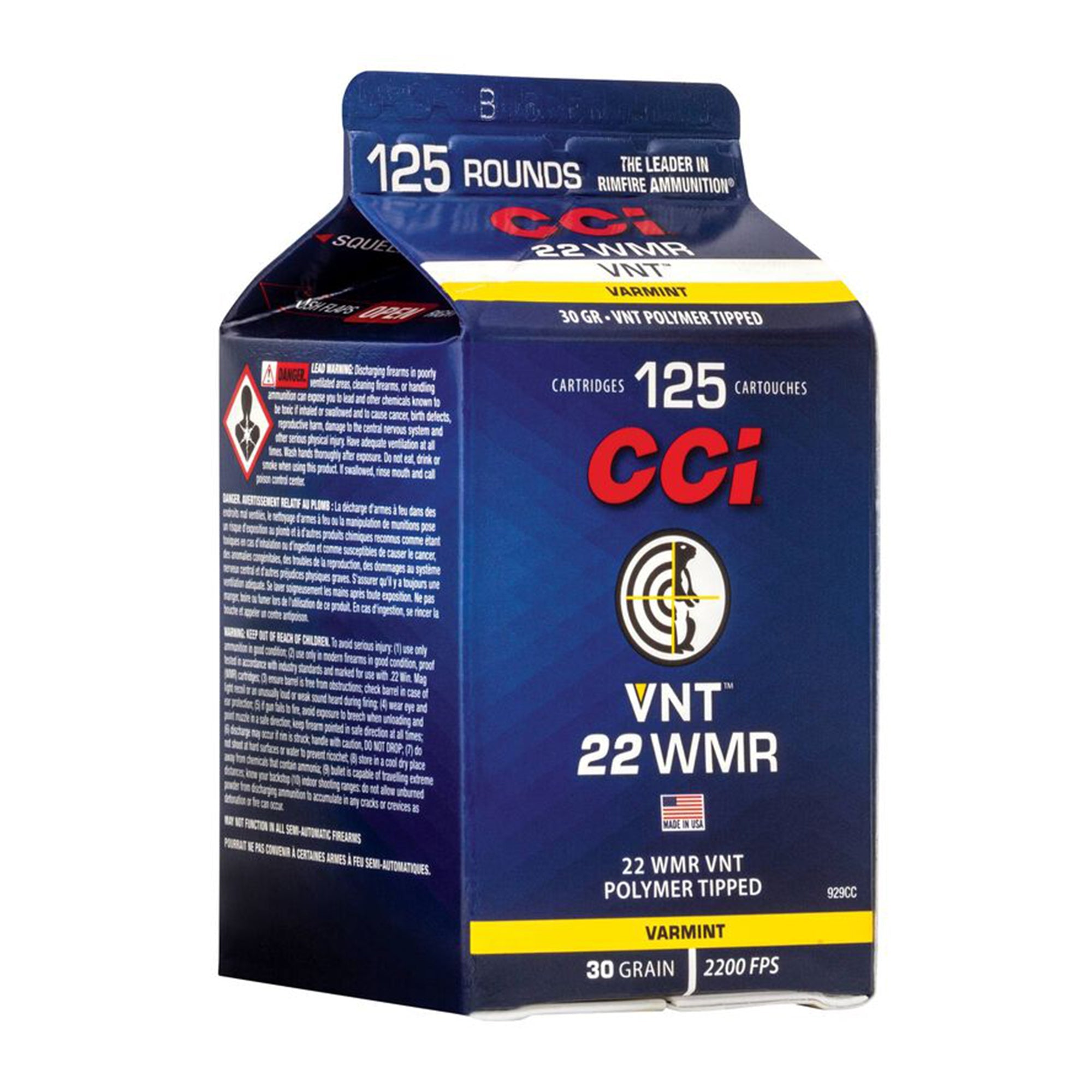 22 WMR VNT 30gr