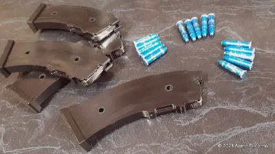 Ideal Small Arms 22LR Polymer Magazine 15 cartridges One Piece Body