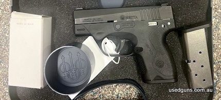 Unfired collectors Beretta Nano 9mm cased as per photos. Price includes postage to nominated dealer apart from Western Australia, you would require a postage qu