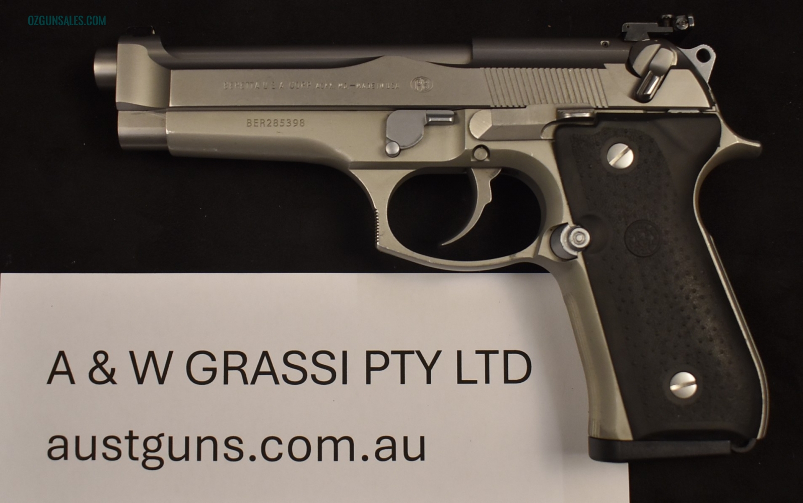 BERETTA 92 BRIGADIER 9MM....USED!!!!