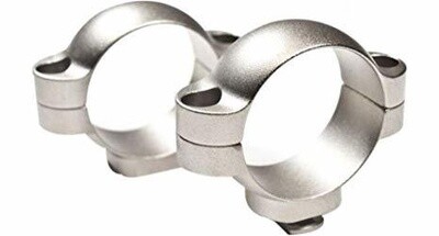 Leupold STD 1in Rings Low Silver