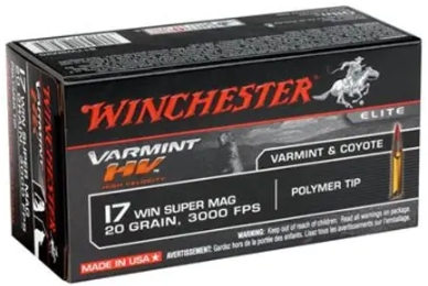 Winchester Varmint HV 17 Win super Mag