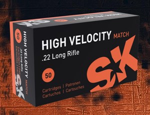 SK
SKHVM
HIGH VELOCITY MATCH
22LR 40GR
1263 FPS
AMMUNITION

$15.90 /PER 50
$143.10 /PER 500
$1349 /PER 5000