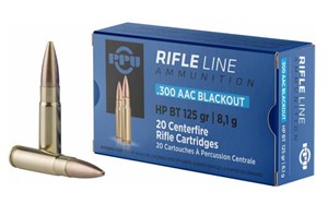 PPU
HR300BLK
RIFLE LINE
300 BLACK OUT, 125GR, HOLLOW POINT
AMMUNITION

SPECIAL
$29.90 /PER 20
$149.50 /PER 100
$285 /PER 200