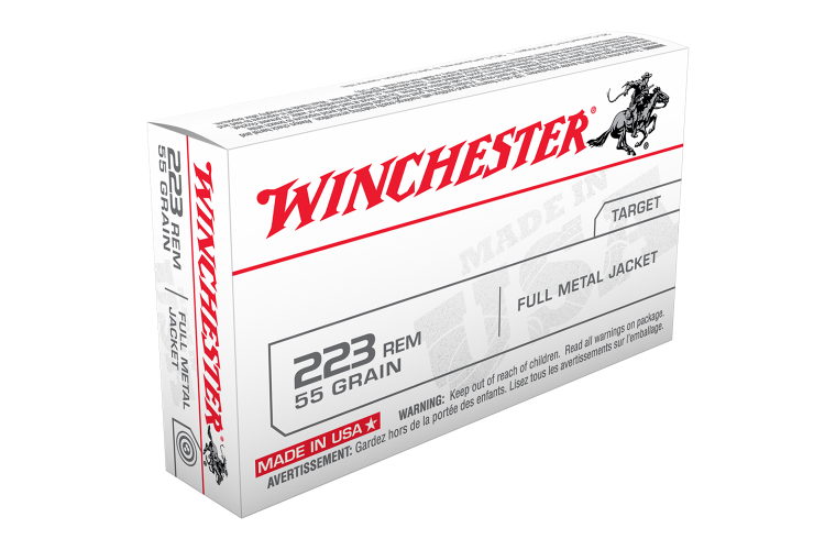 WINCHESTER USA  223REM 55GR FMJ