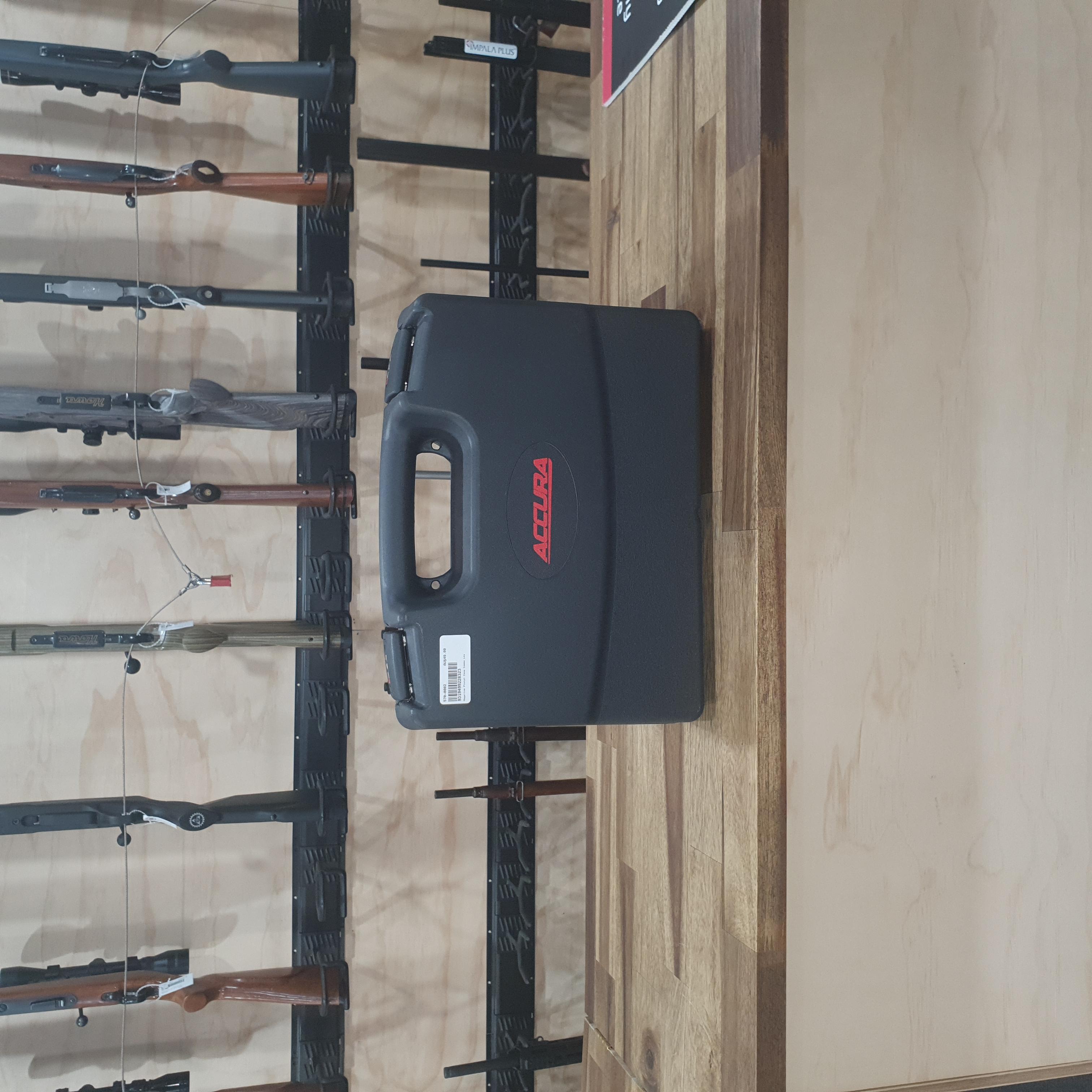 Accura Megaline Pistol Case w/ Combo Locks