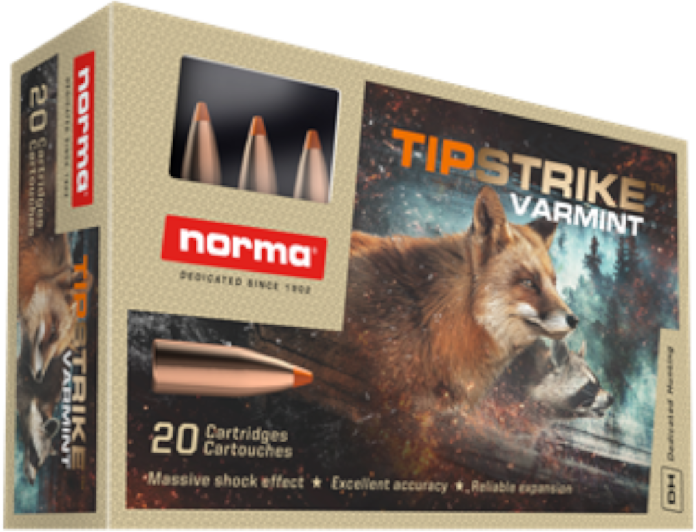 NORMA TIPSTRIKE VARMINT 204 RUG 40G BT